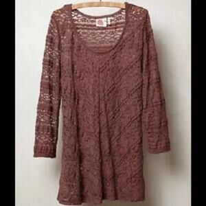 Anthropologie Lilka Colette Lace Top Size Small